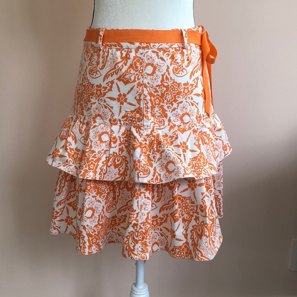 Etcetera Dresses & Skirts - Etcetera A-Line Ruffle Tiered Skirt